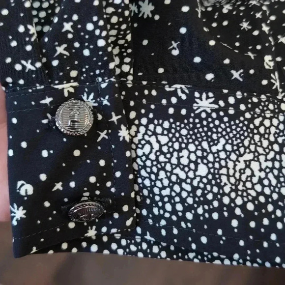 Karl lagerfeld Paris Star Print Long Sleeve Shirt - Picture 6 of 10